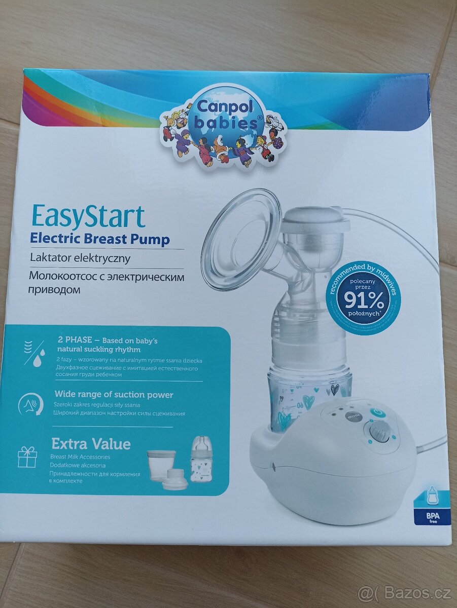 Elektrická odsávačka mléka Canpol Babies Easy start