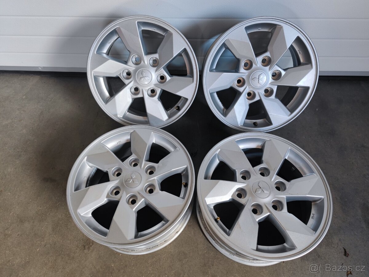 Alu disky 6x139,7 R16 Mitsubishi L200 nepoužité