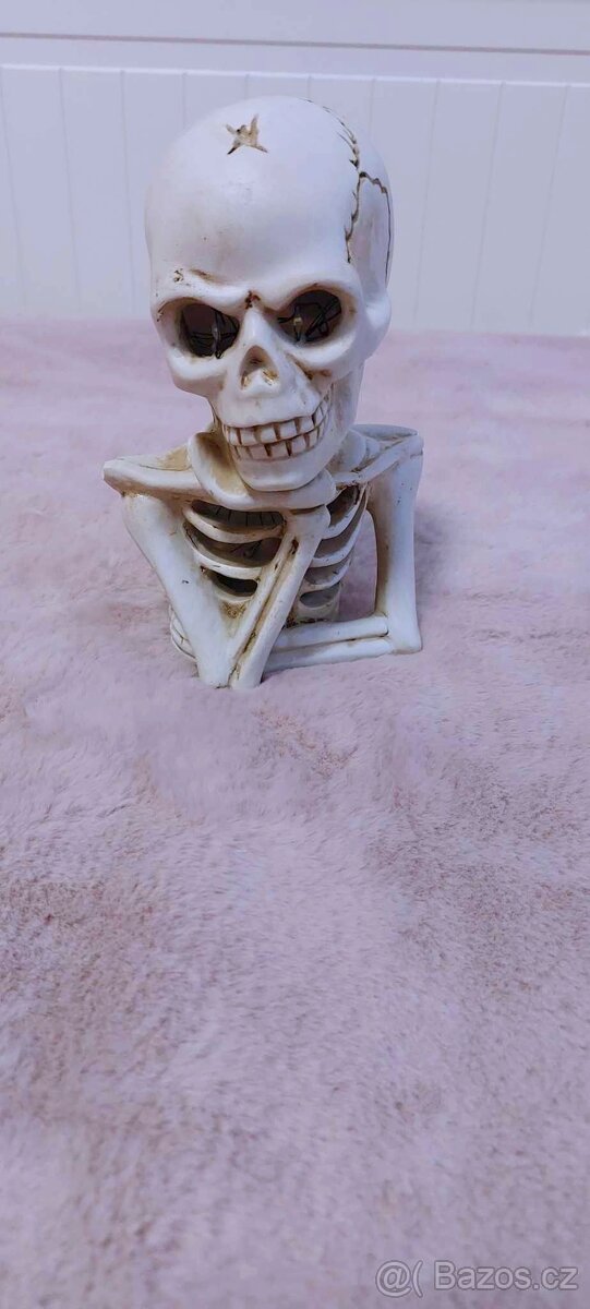 NOVÁ SVĚTLÁ SVÍTÍCÍ LEBKA