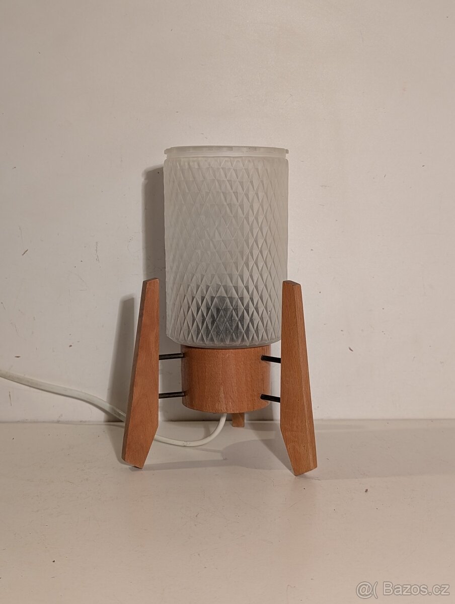 lampa raketa, designová stolní lampička