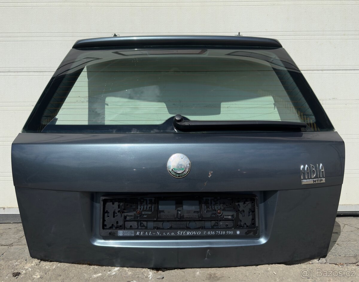 Škoda Fabia 1 facelift, piate kufrove dvere na HATCHBACK