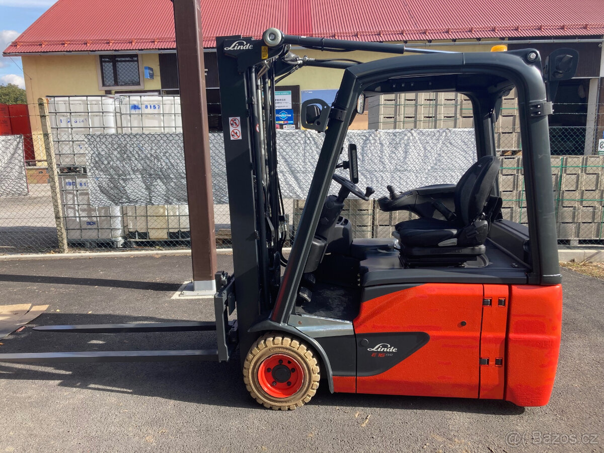 VZV LINDE E16, r.v. 2018, pouze 2.453 Mth