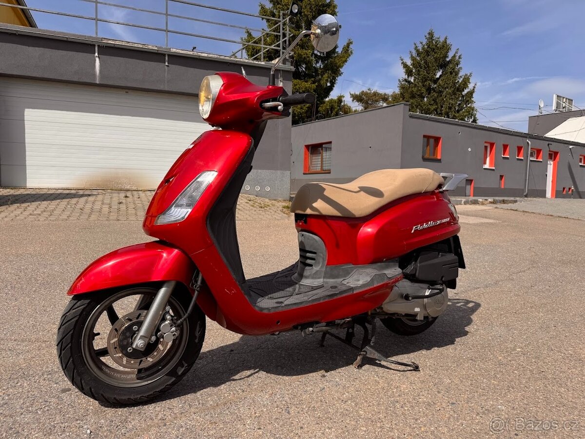 2010 SYM 125 FIDLLE II, naj. 8500 km, po servisu
