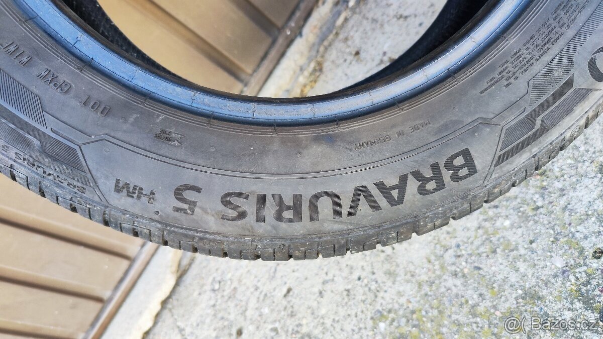 Prodám zánovní Barum Bravuris 5HM 205/60 R16 92H