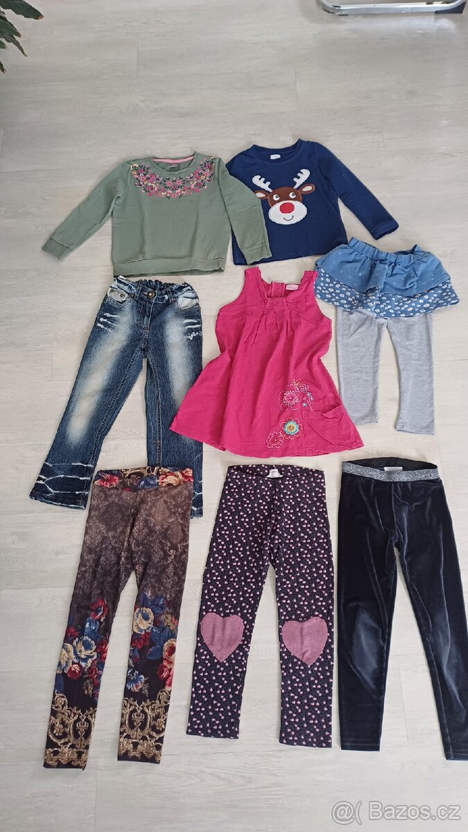 SET/ KOMPLET dívčího oblečení vel. 116
