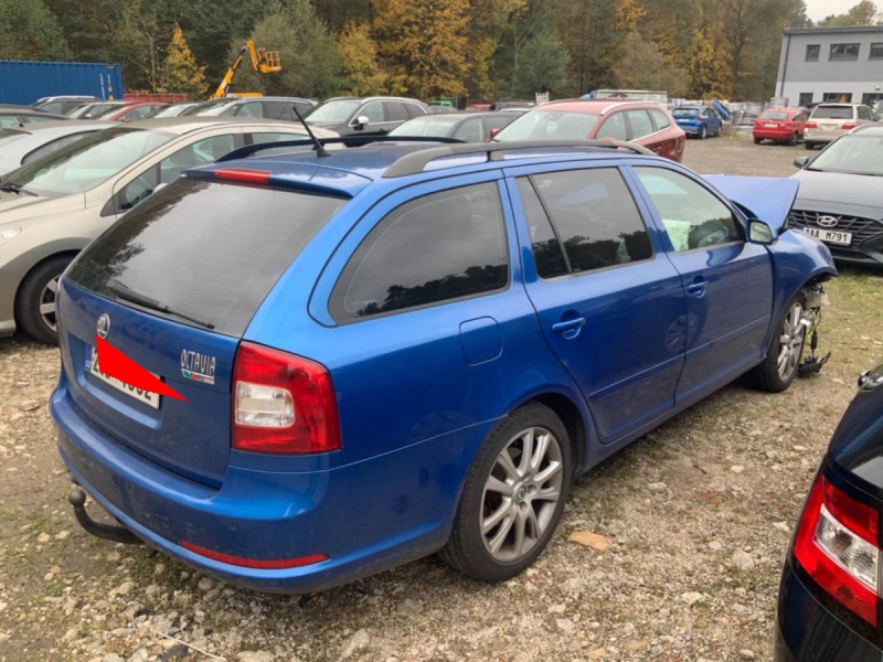 Škoda Octavia 2 RS kombi 2.0TDI 125KW BMN JMA LF5W r.v.2007