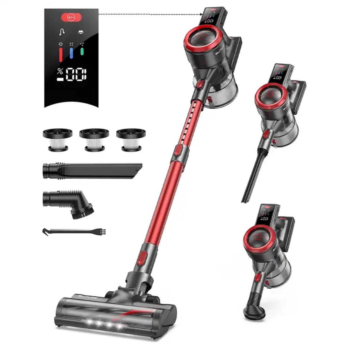 Dyson V10 alternativa = Buture JR700