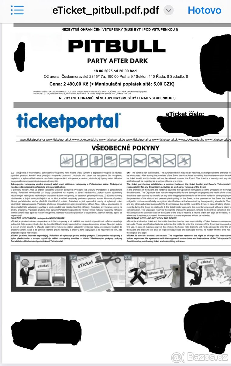 Pitbull 18.6.2025 O2 Arena LEVNE
