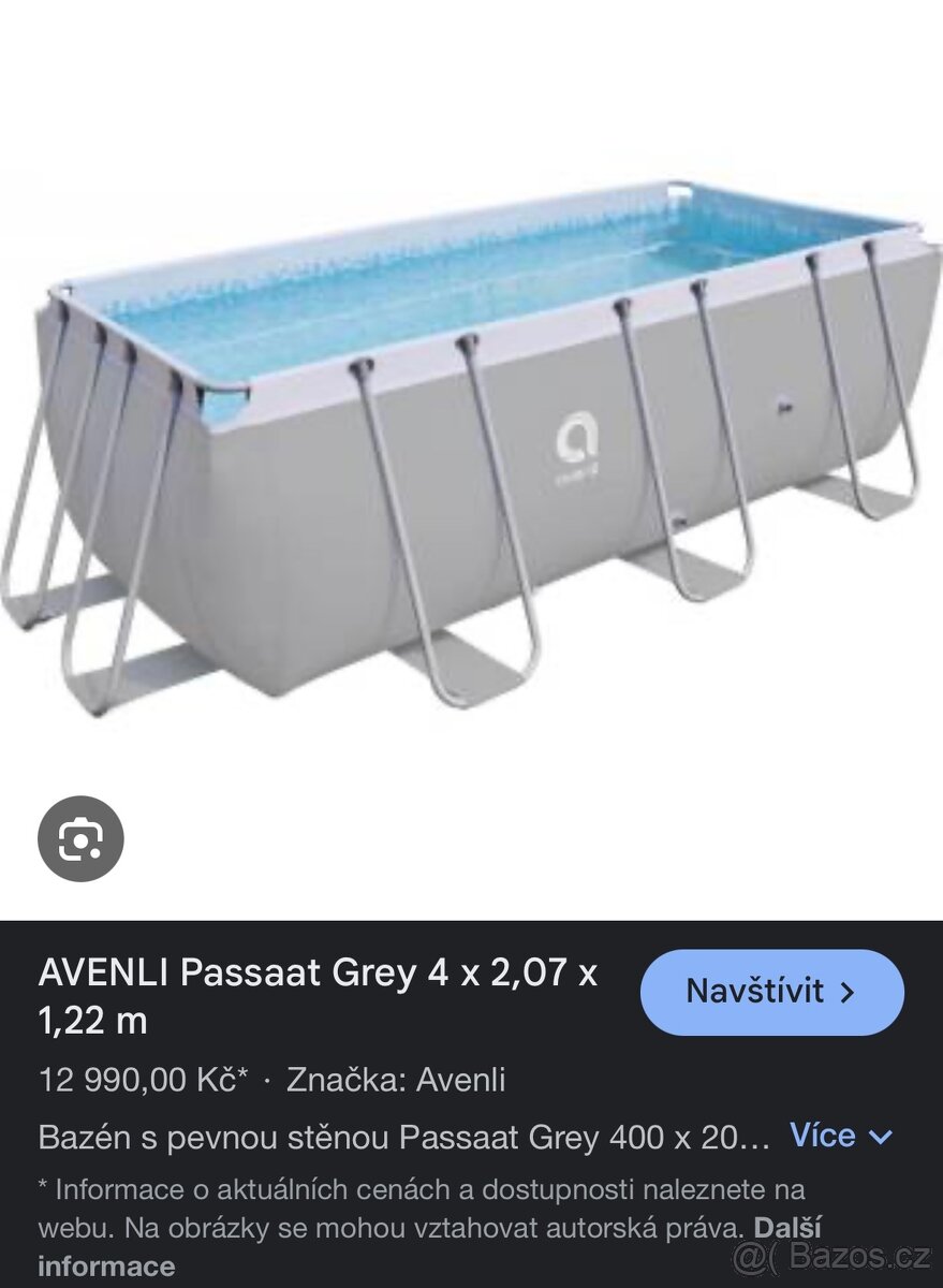 Avenli passat grey 400x207x122cm