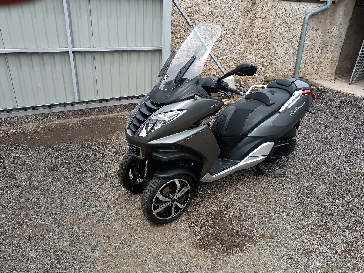 Peugeot Metropolis 400i rv. 2018 Stačí řidičák skupiny B