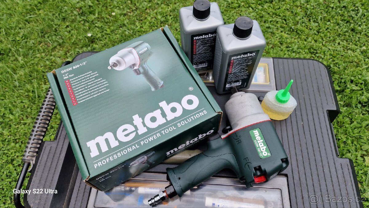 Pneumatický rázový utahovák Metabo