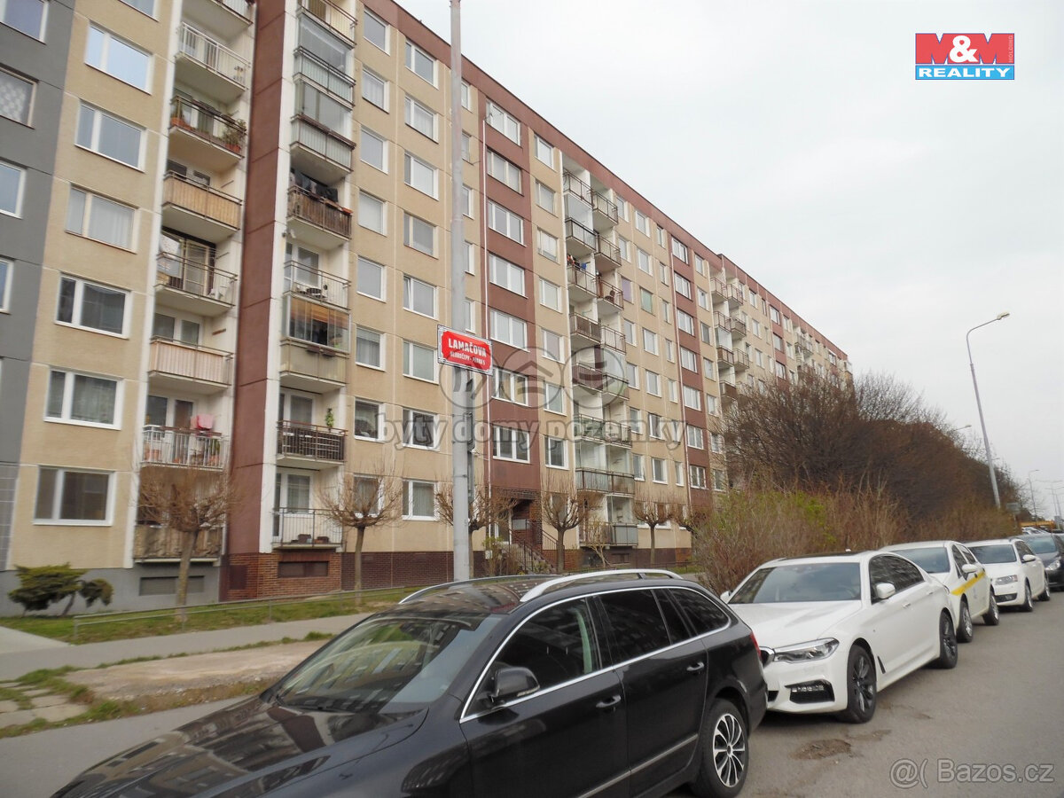 Pronájem bytu 4+1, 85 m², Praha, ul. Lamačova, balkon