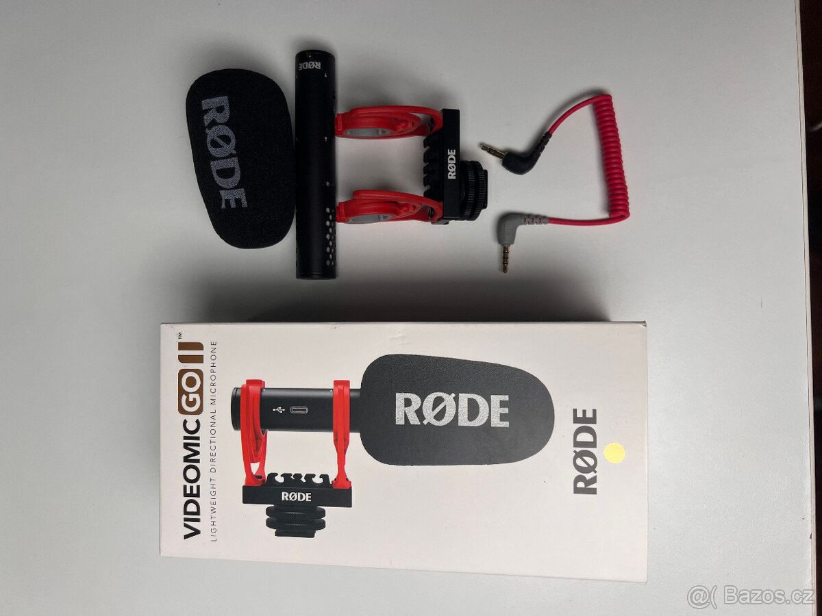 Mikrofon RODE VideoMic GO II - TOP stav