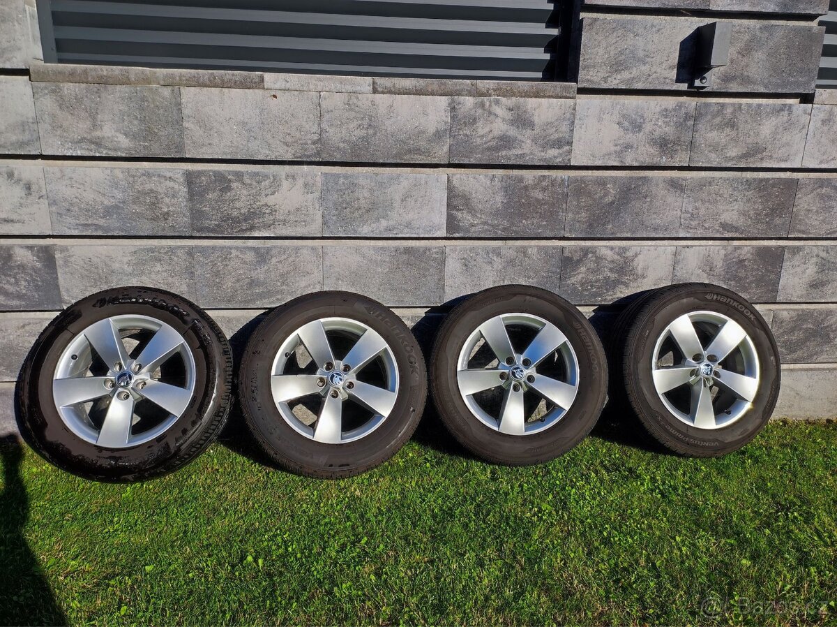 Kola alu Škoda kodiaq R17