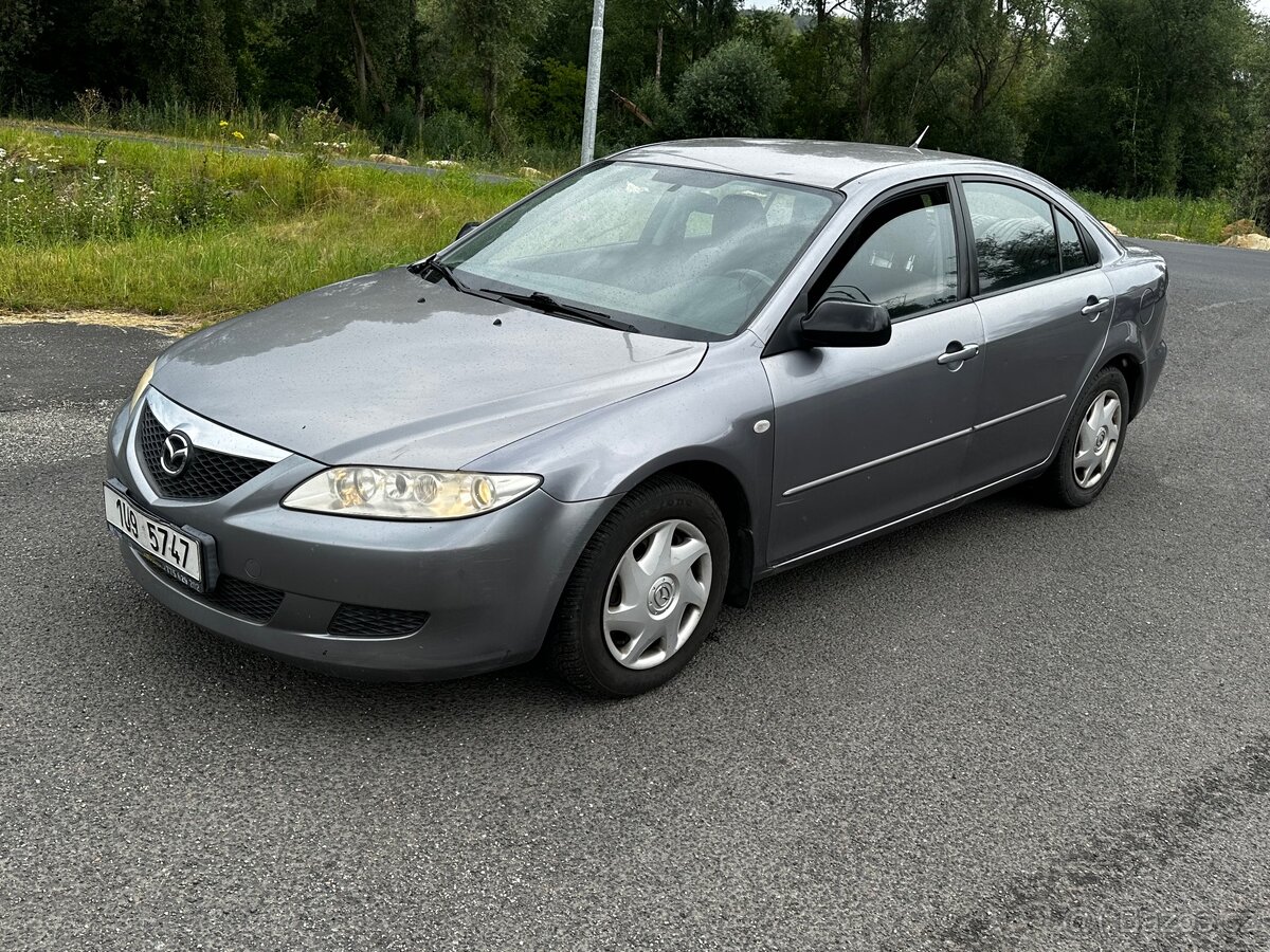 Mazda 6 1.8i 88kw, r.2003, původ ČR, 1.majitel