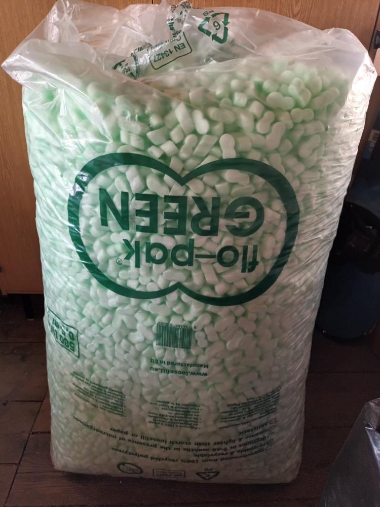 Flo-Pak fixační tělíska Green - balení 500l - polystyren