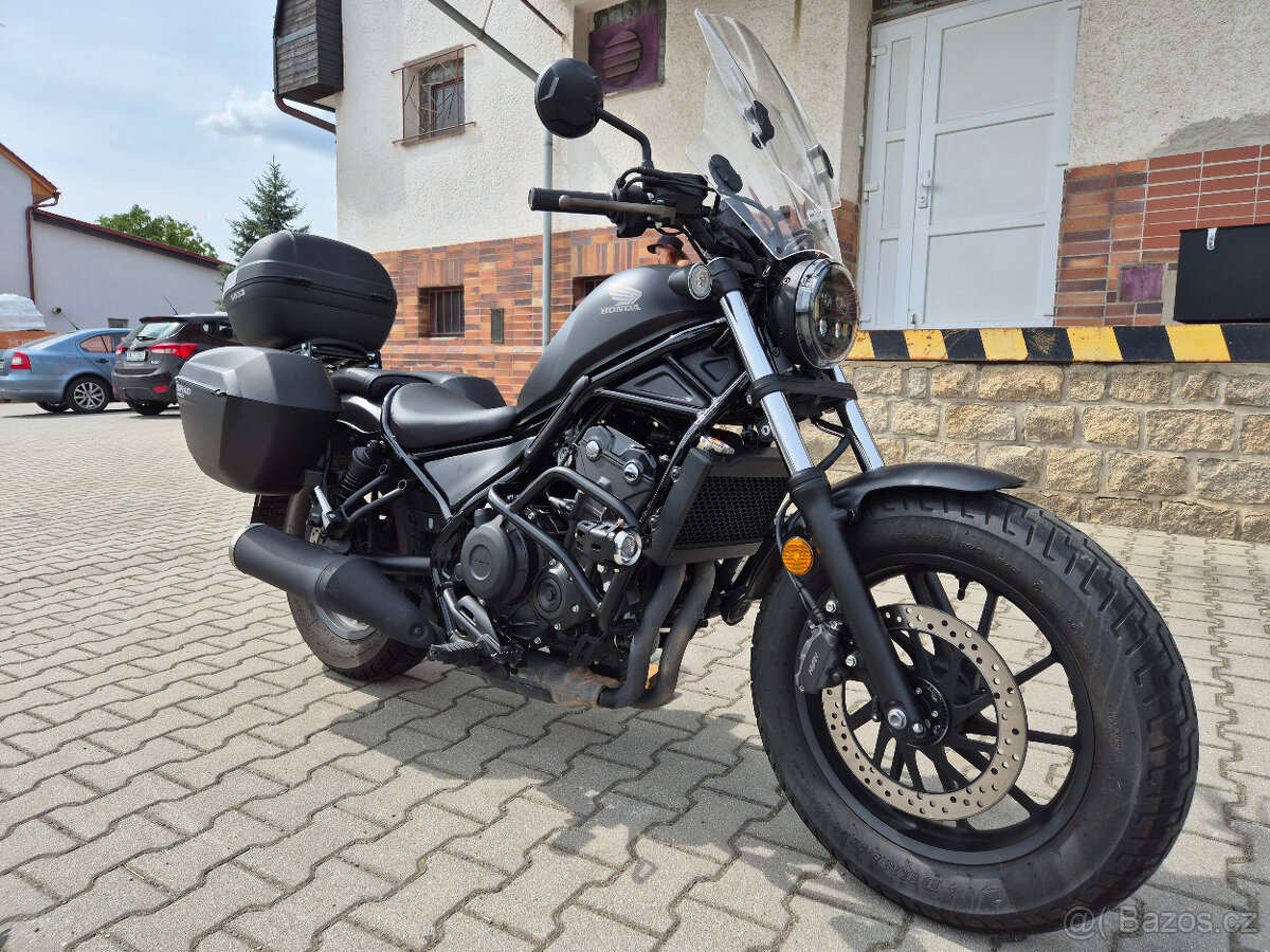 Prodám Honda CMX500 Rebel , r. v. 2020, ABS, ČR, 9714km