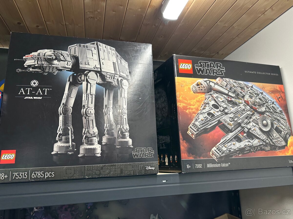 Lego star wars Falcon AtAt