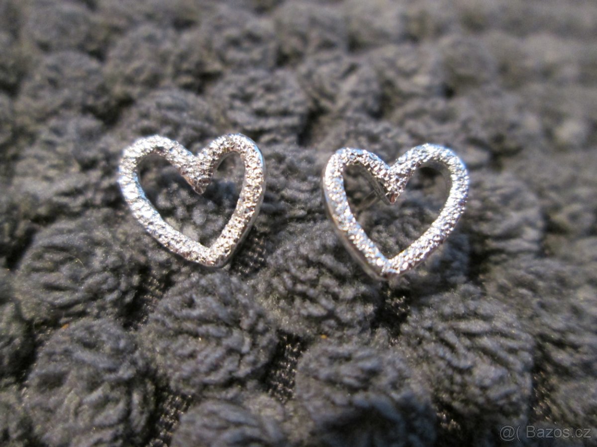 Naušnice srdíčka
