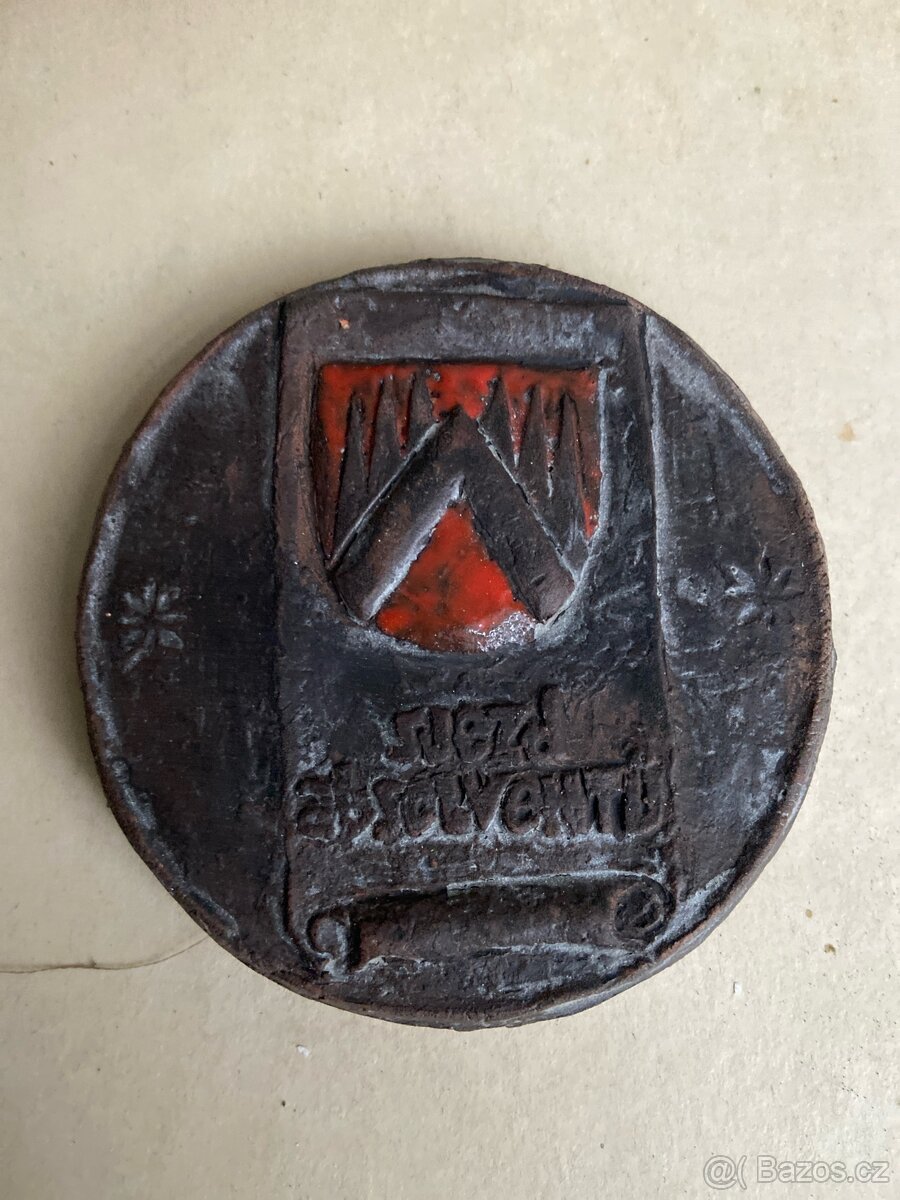 Pamětní medaile Boskovice 1966 – 25 let gymnázia
