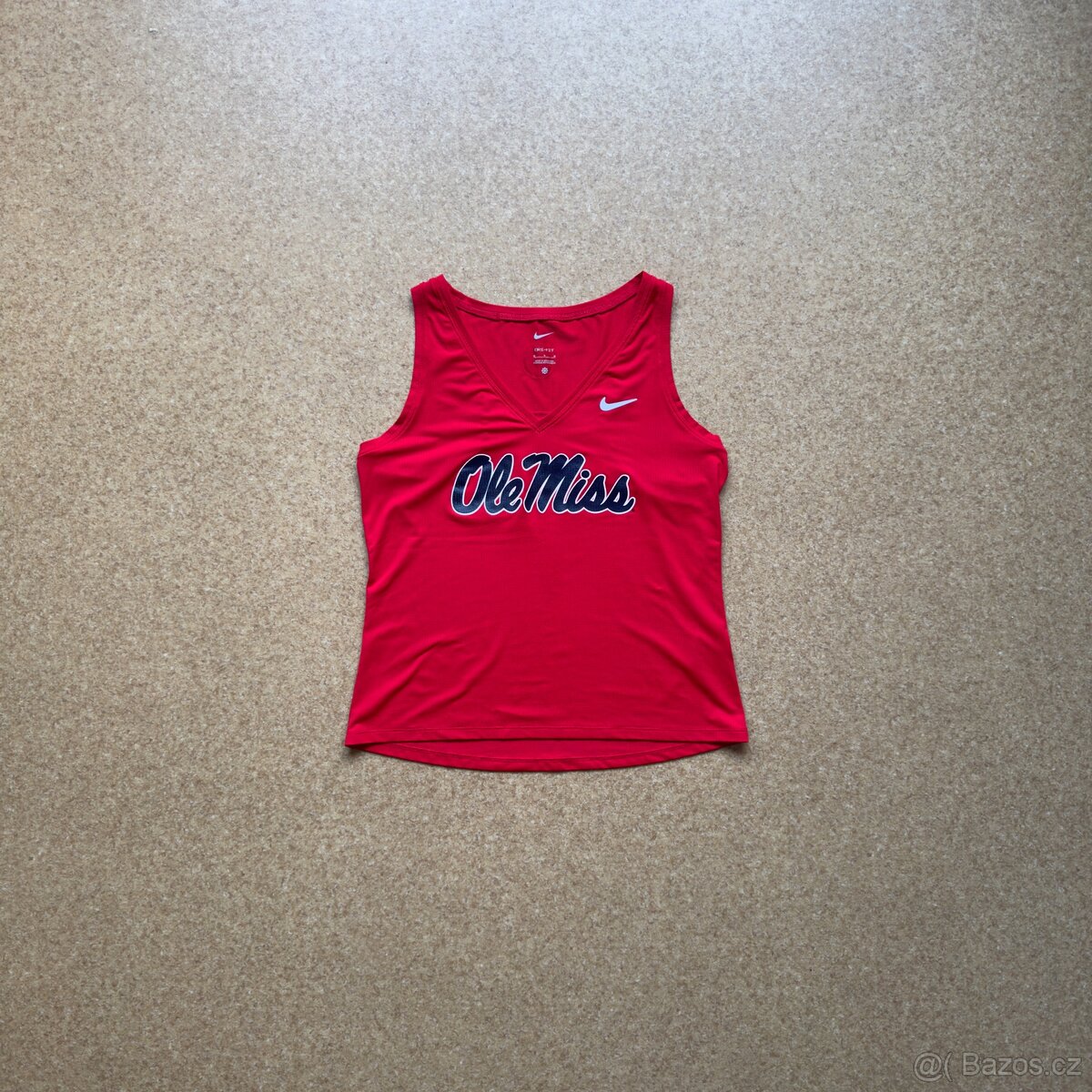 Nike červené tílko Ole Miss