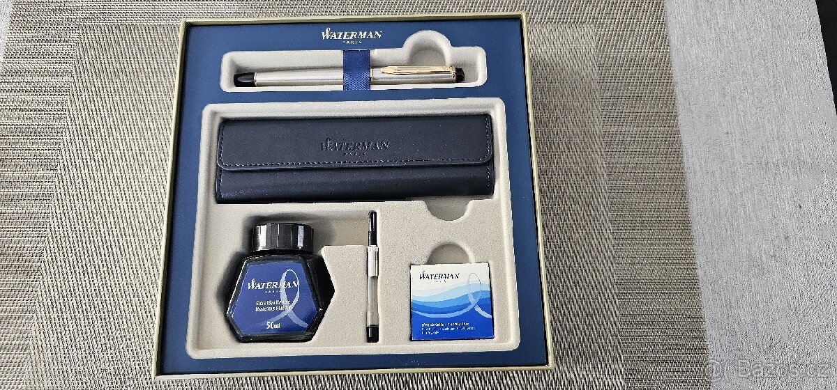 Luxusní plnící pero Waterman - sada
