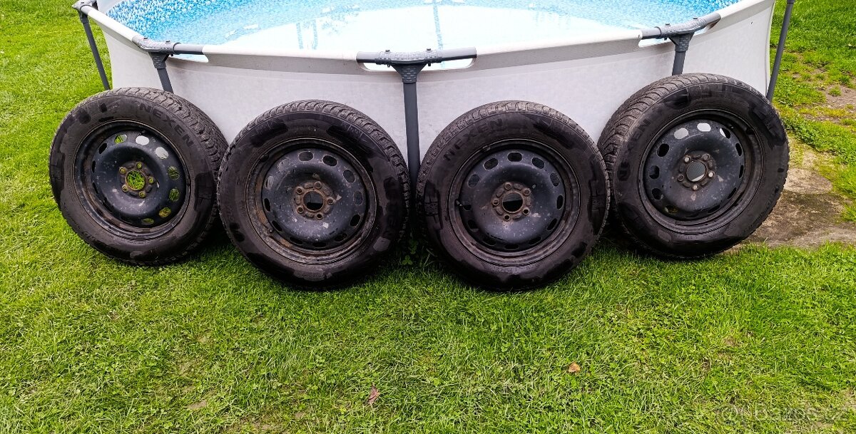 Disky 6Jx15 ET52,5 5x108x63,3, Alcar 8795