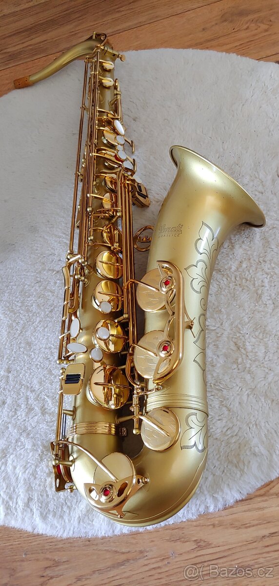 Tenorsaxofon Amati ATS 63 Antique zánovný + príslušenstvo