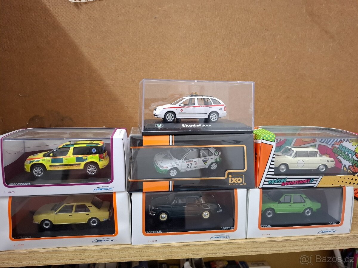 Modely skoda 1:43