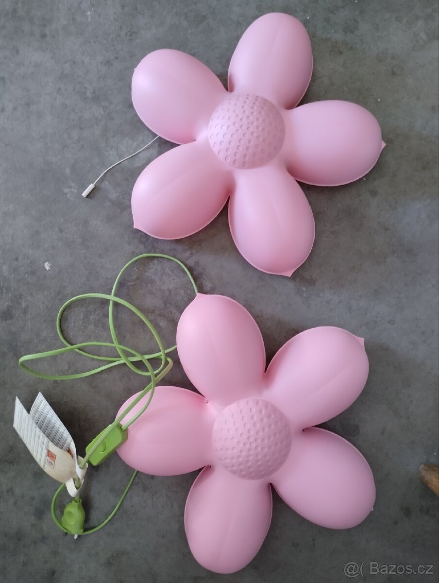 Lampička IKEA květina