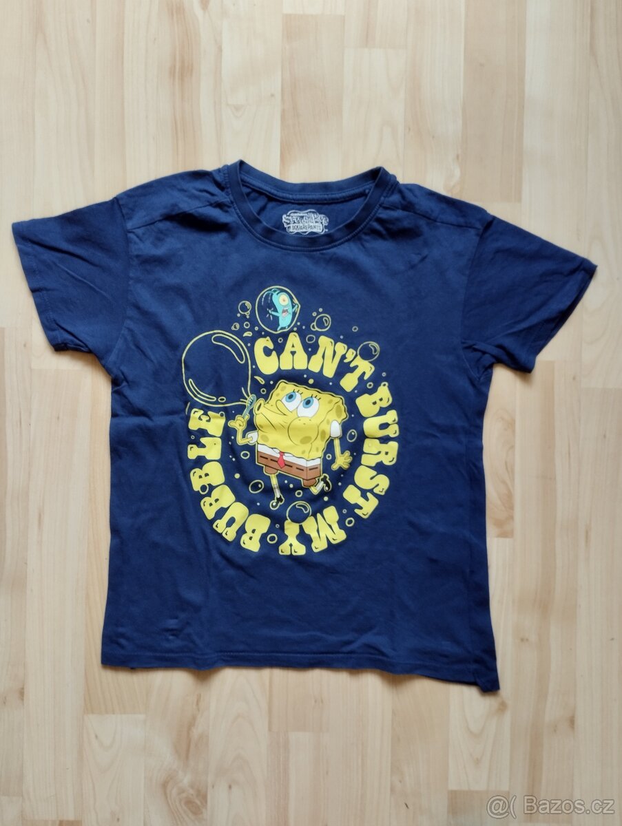 Chlapecké tričko SpongeBob vel.140