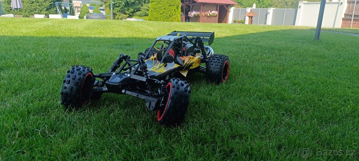 ČISTO NOVÉ 1:5 BENZÍNOVÉ RC auto Rovan Baja 5b 6farieb