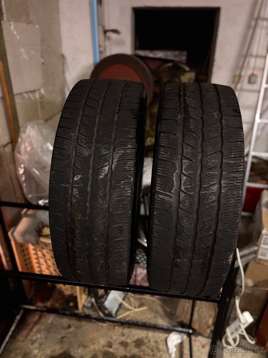 2× Continental VanContact Winter 215/65 R16C – ZIMNÍ PNEU