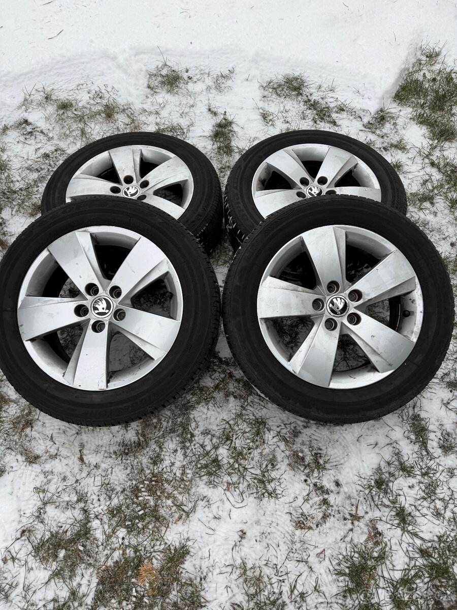 Originál Škoda letní alu kola