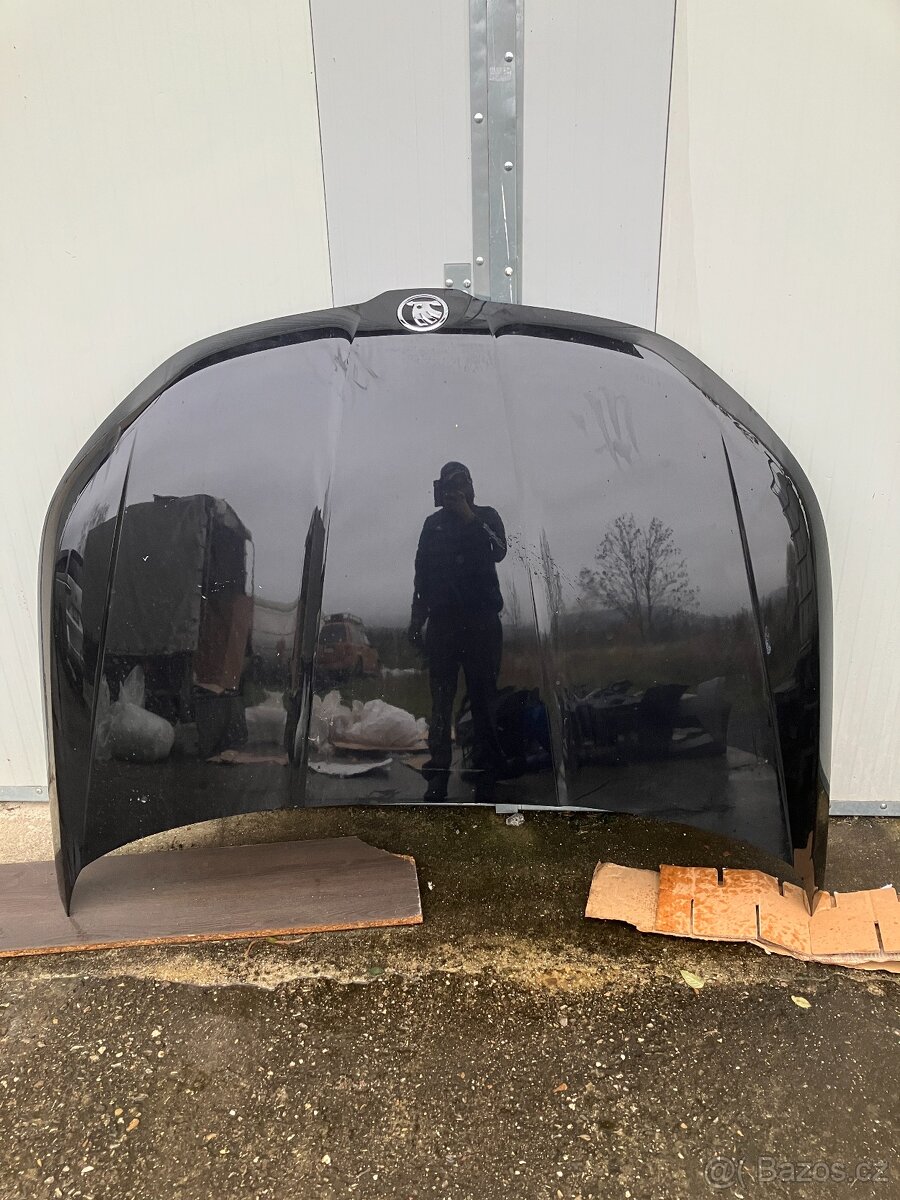 Predni kapota skoda kodiaq haubna cerna na kyt