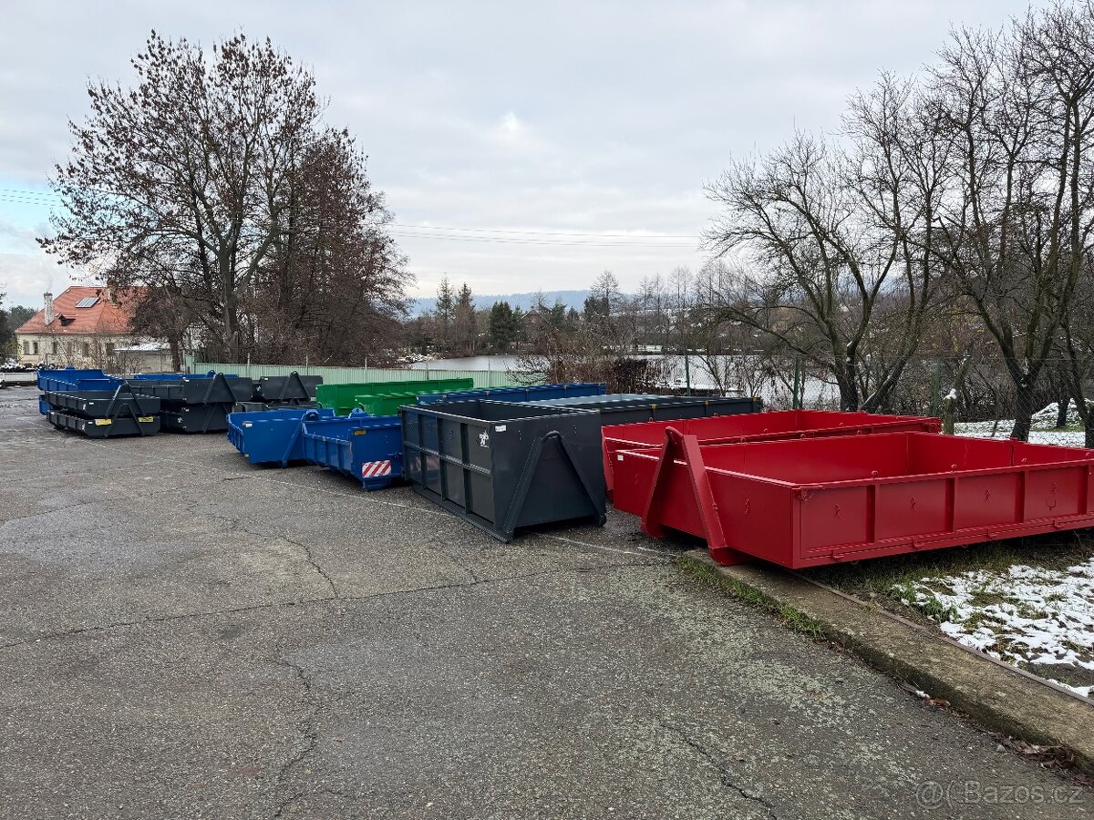 Hákové kontejnery , 30ks skladem PŘÍMO OD VÝROBCE