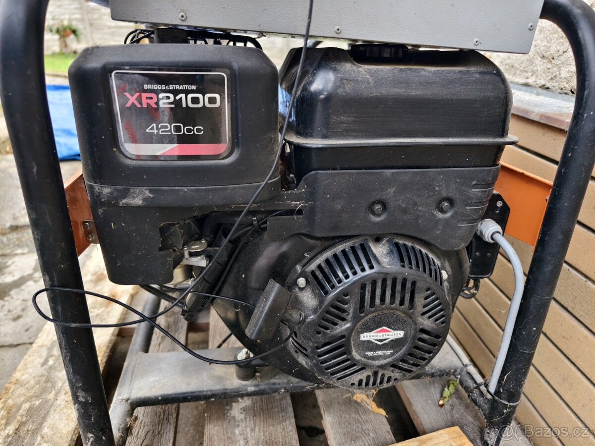 3-fazova elektrocentrala s automatikou startu 7kVa Grizzli