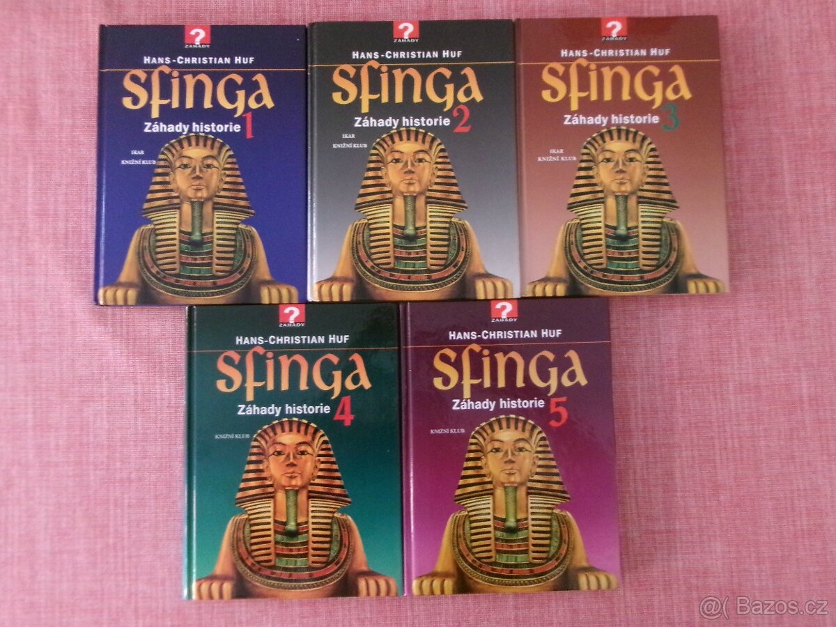 Sfinga - záhady historie 1-5 - komplet.