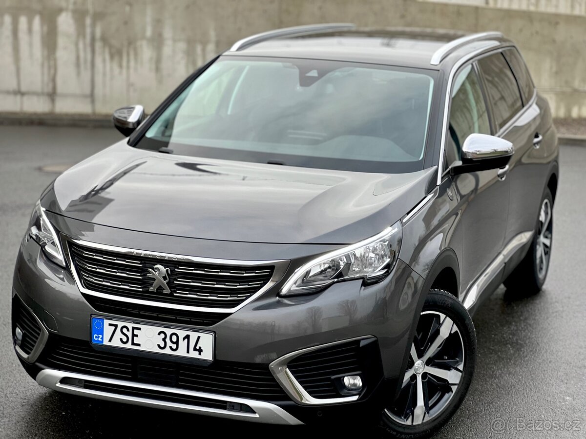 Peugeot 5008 Crossway, 1.5 BlueHDi, 96 kW, 2019 – 7 míst