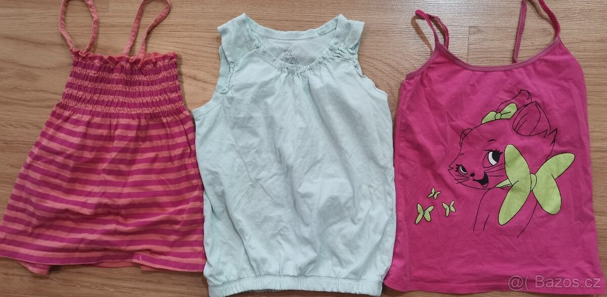 tílko, nátělník 122 vel 6-7 let