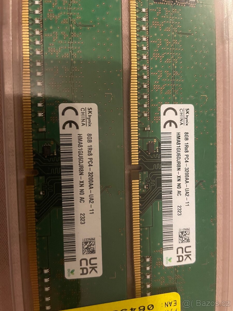 RAM DDR4 2x8GB