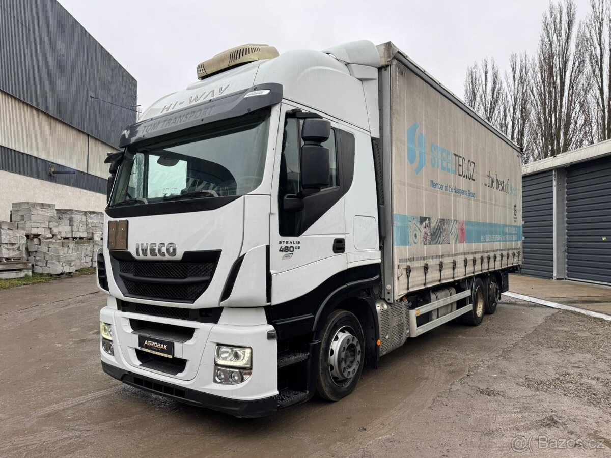 Iveco Stralis, 480, E6, 6X2, SHRNOVACI