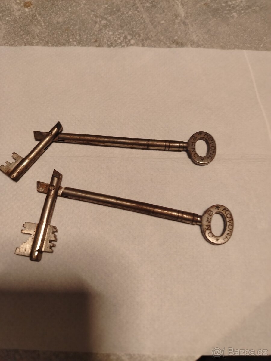 Vzácné staré klíče