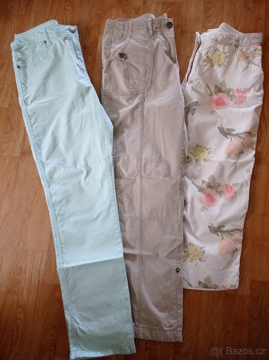Plátěné kalhoty vel.40/44