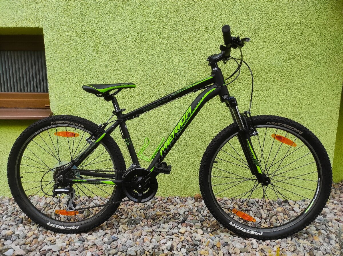 Značkové horské kolo Merida 26"/16" (černá/zelená)