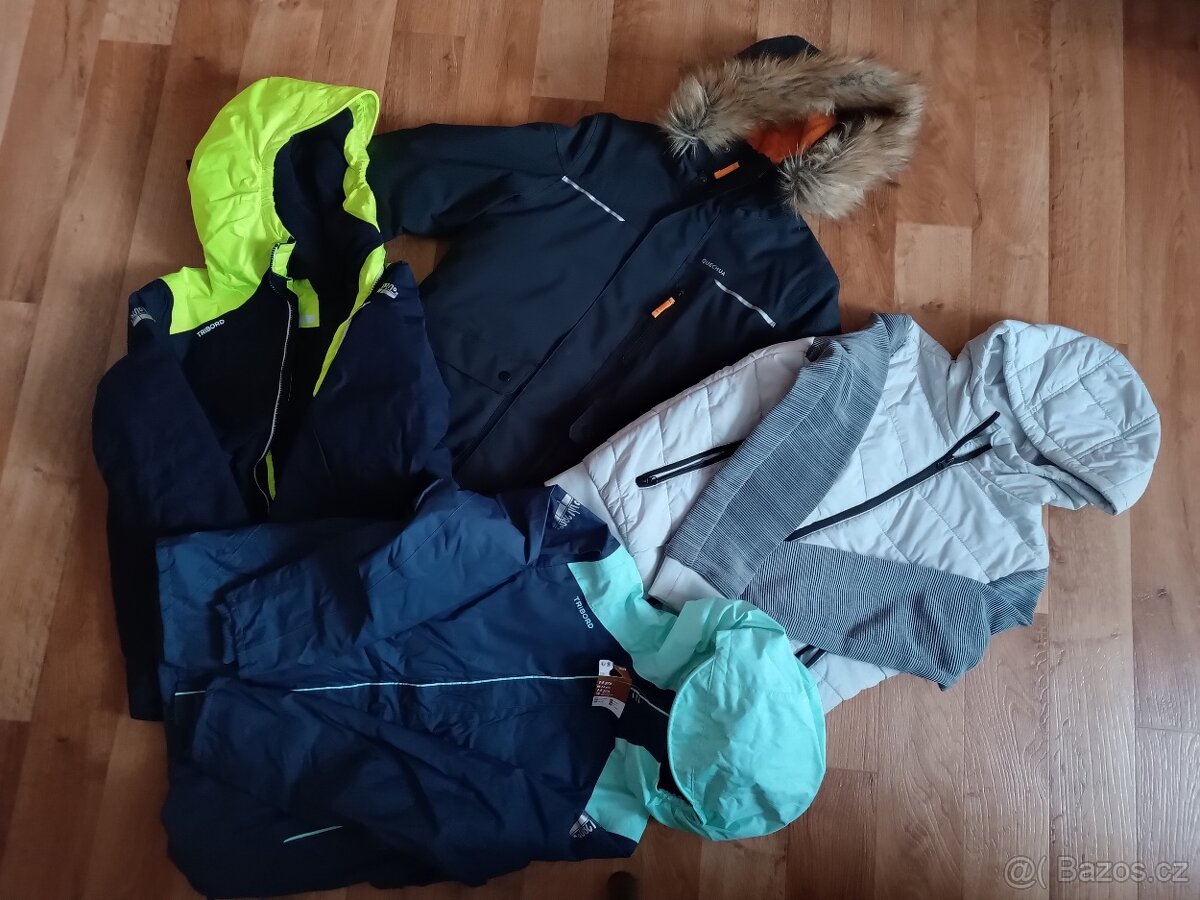 Zimní bundy kluk 12-14let