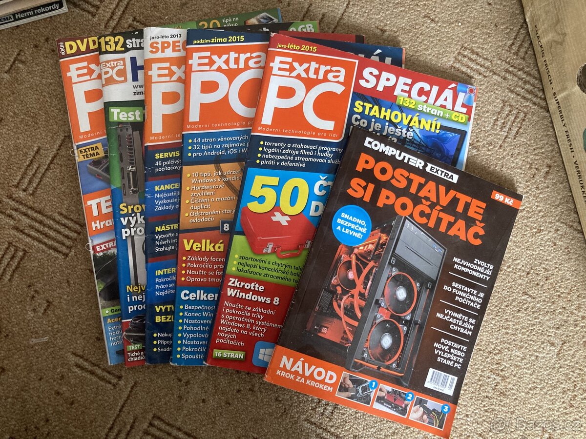Staré PC extra/Computer extra časopisy