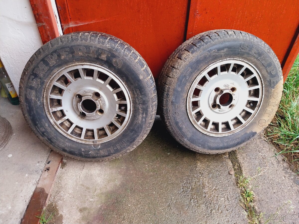 2x Alu kola Ford Taunus 4x108 185/70 R13