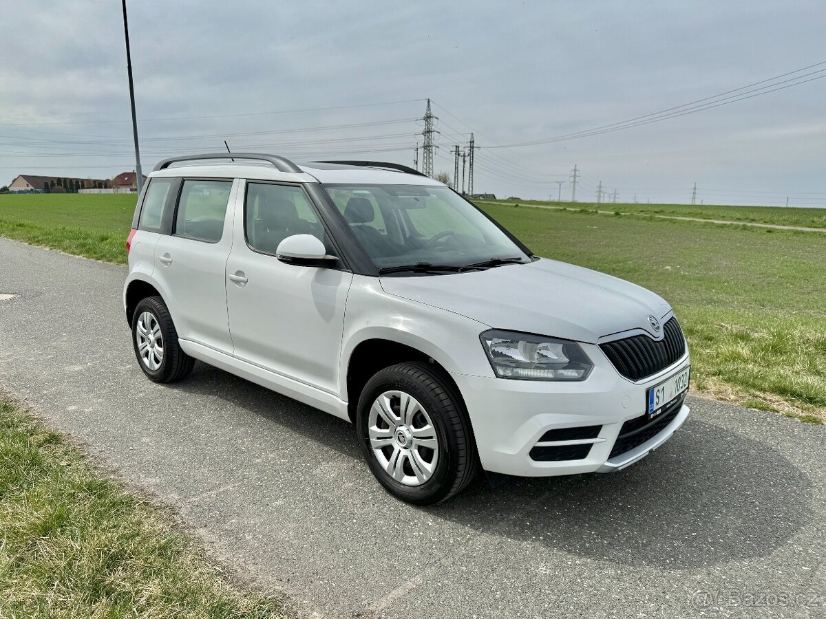 Škoda Yeti facelift 1.2 TSI - 77kw - LPG, plná historie