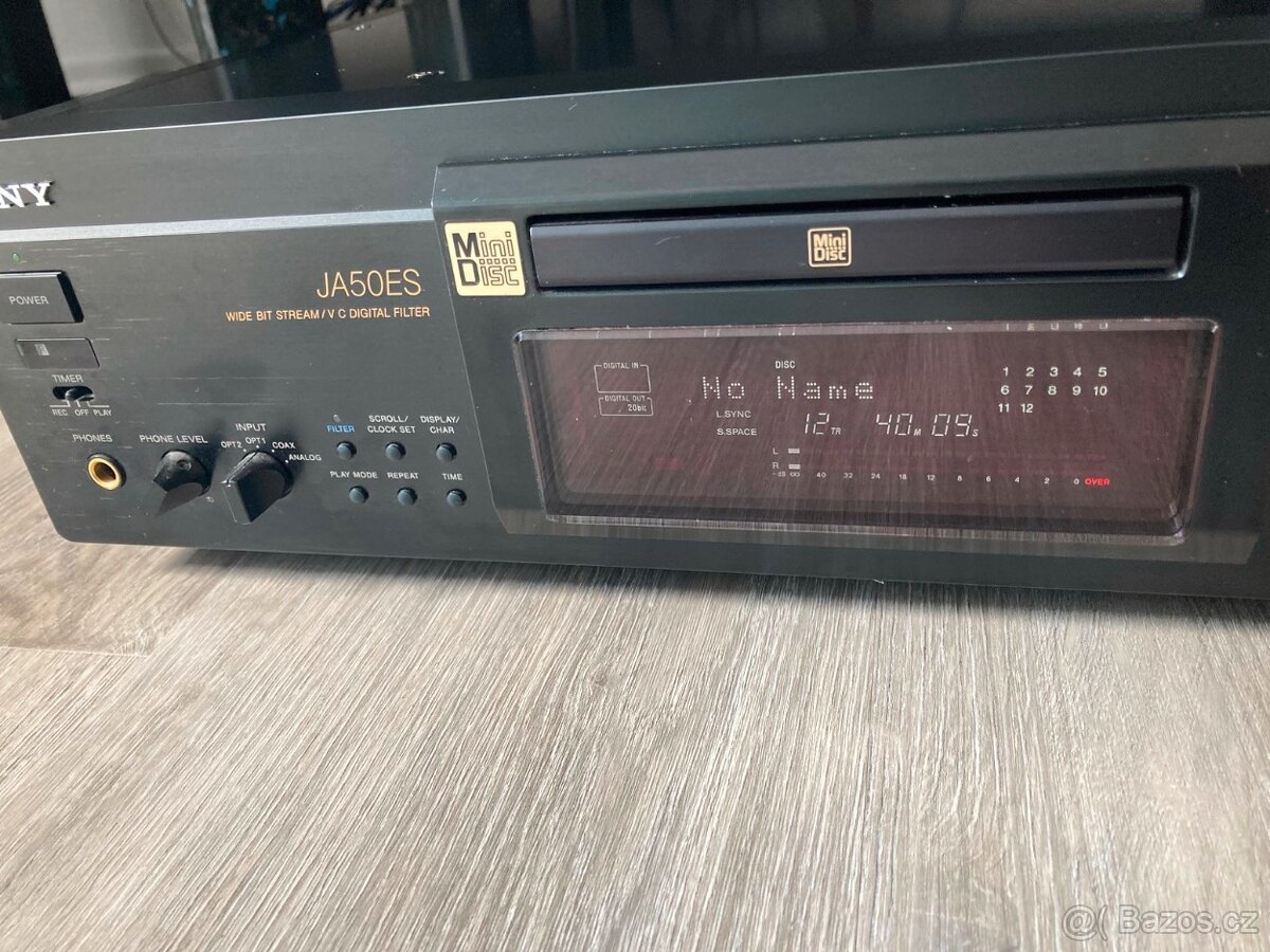 sony mds ja 50es